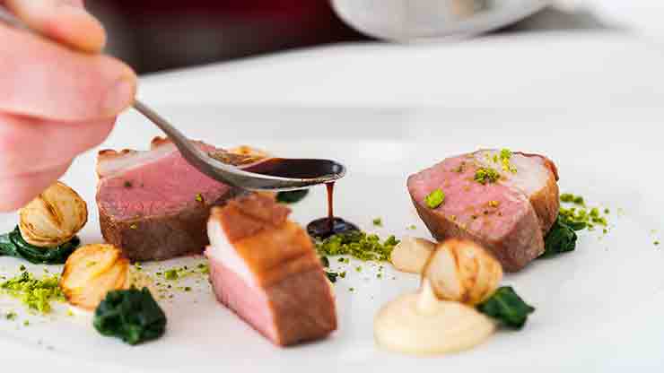 Summer Lodge Country House Hotel & Restaurant - Three-course evening dining